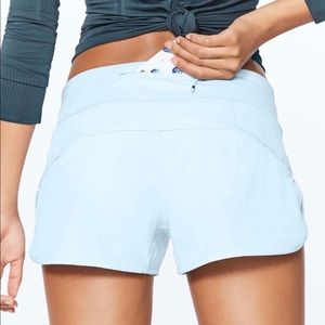 LuLulemon Speed Up Shorts
